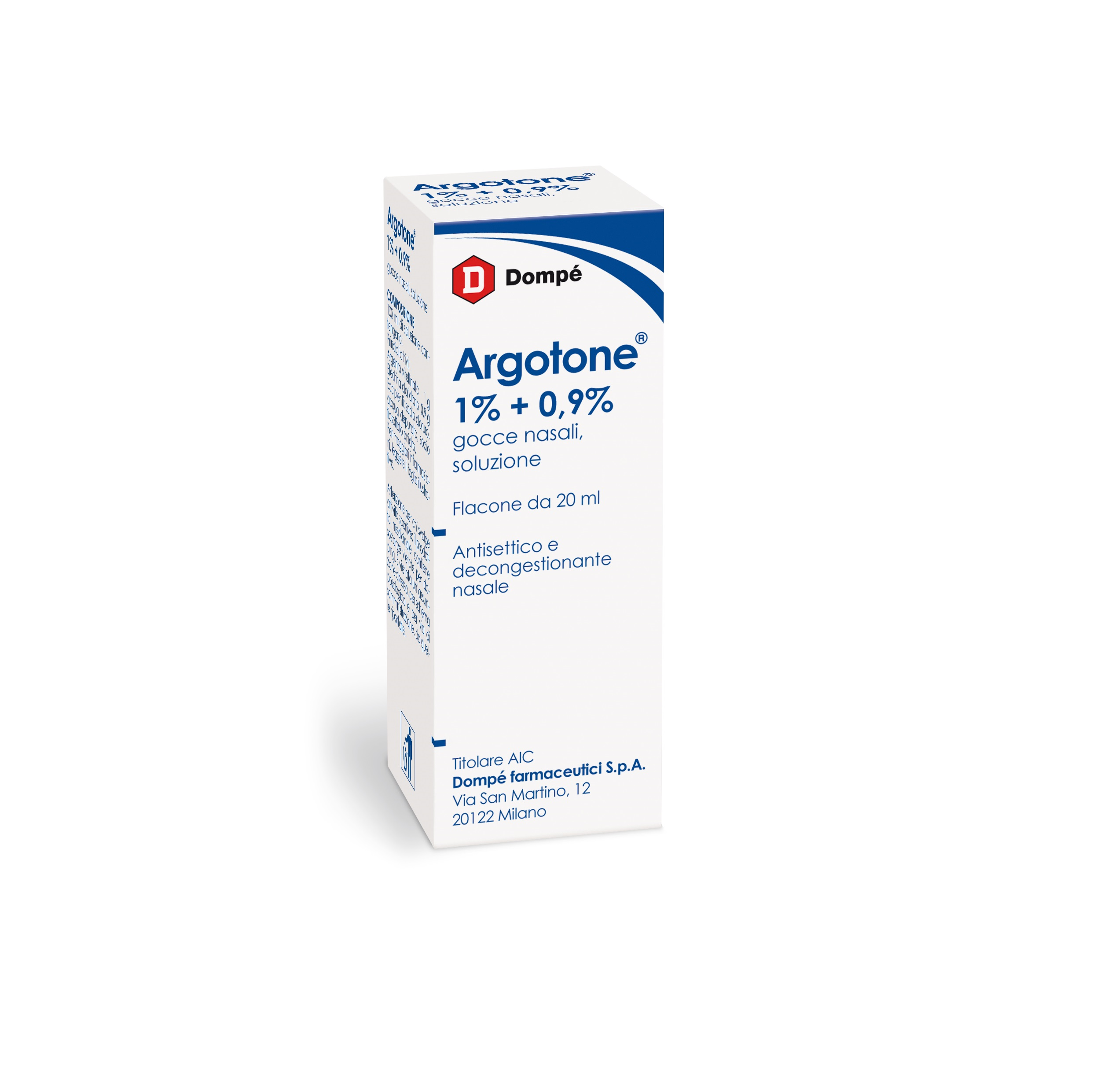 ARGOTONE*GTT RINO 20ML 1%+0,9% - Fontenova srl