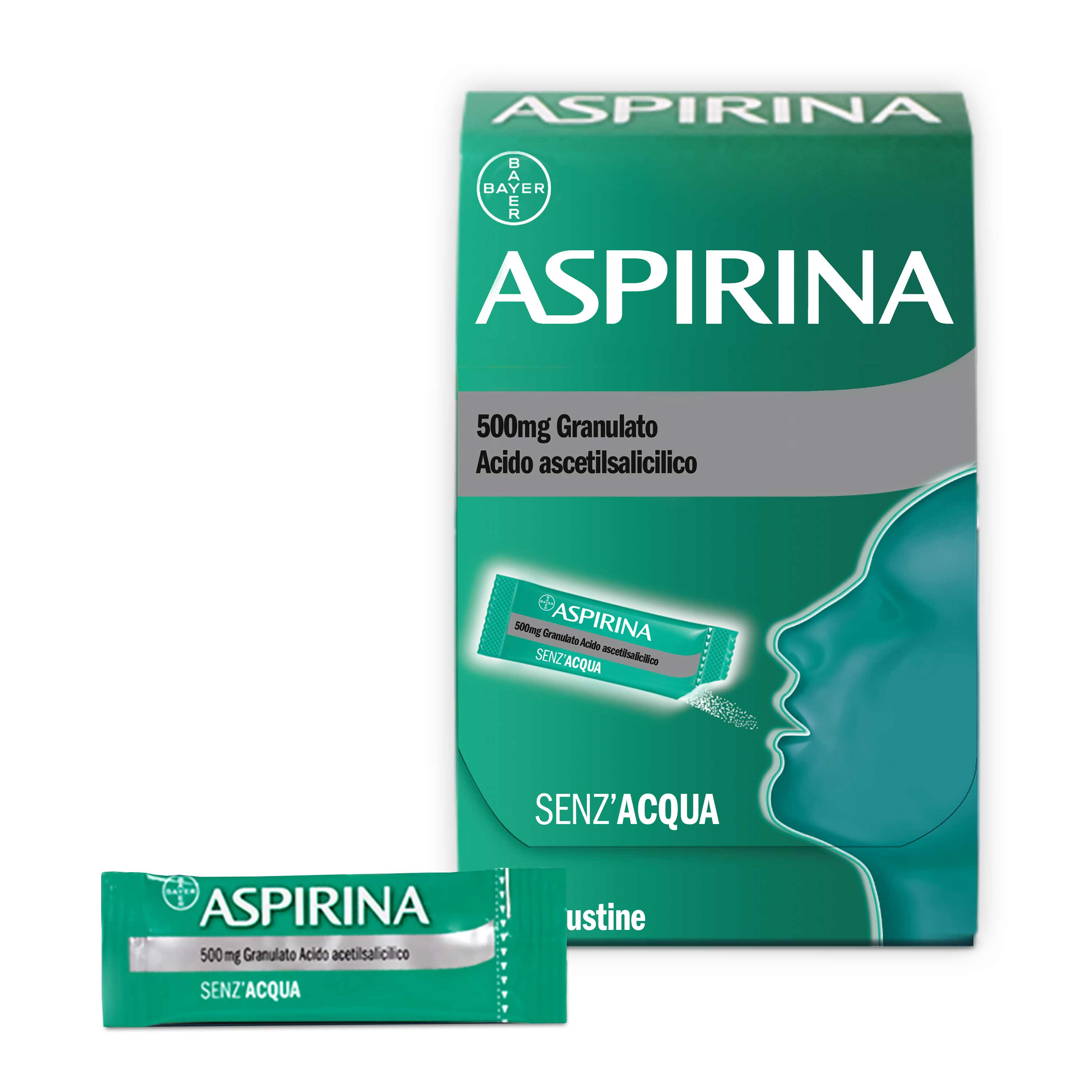 ASPIRINA*OS GRAT 10BUST 500MG - Fontenova srl