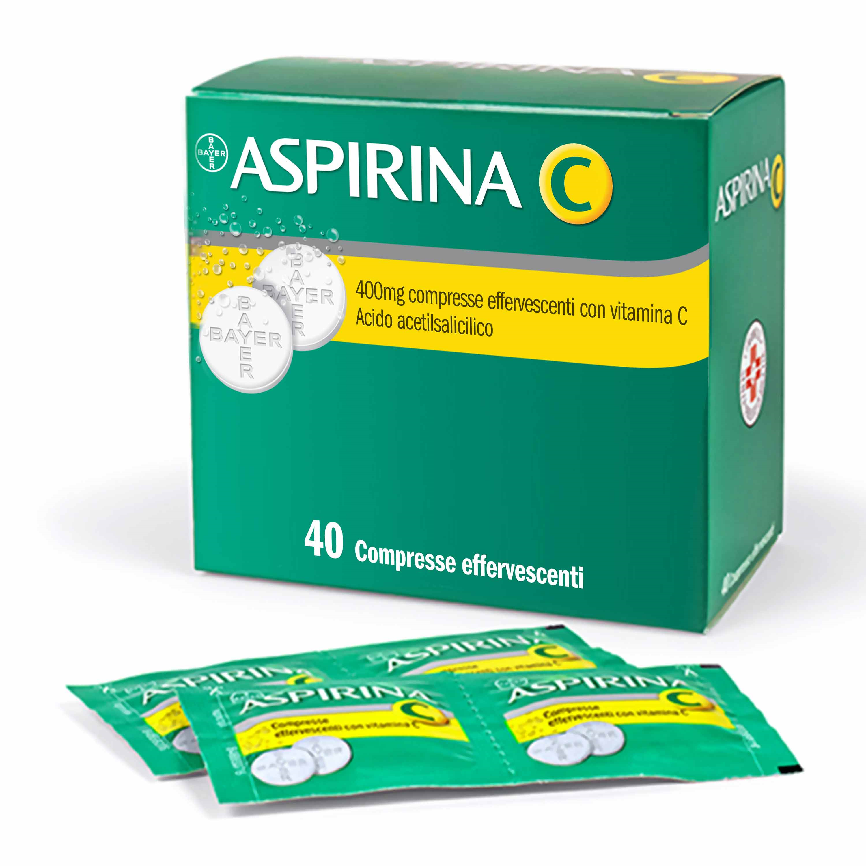 ASPIRINA C*40CPR EFF 400+240MG - Fontenova srl