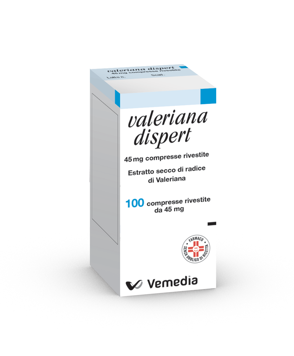 VALERIANA DISPERT*100CPR 45MG - Fontenova srl