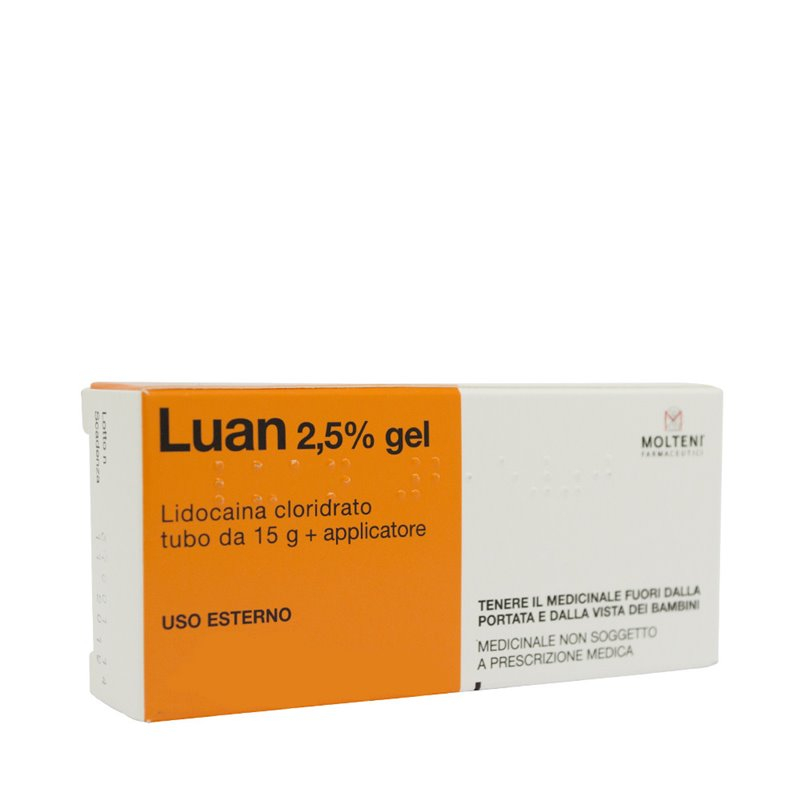 LUAN*GEL 15G 2,5%+APPLICATORE - Fontenova srl