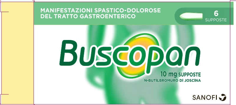 BUSCOPAN*6SUPP 10MG - Fontenova srl