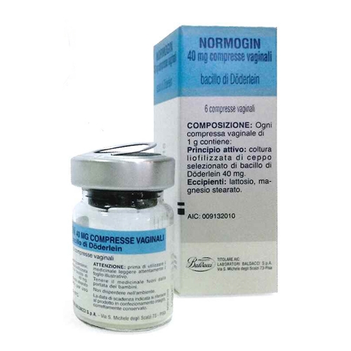 NORMOGIN*6CPR VAG 40MG - Fontenova srl