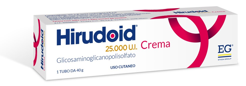 HIRUDOID 25000UI*CREMA 40G - Fontenova srl