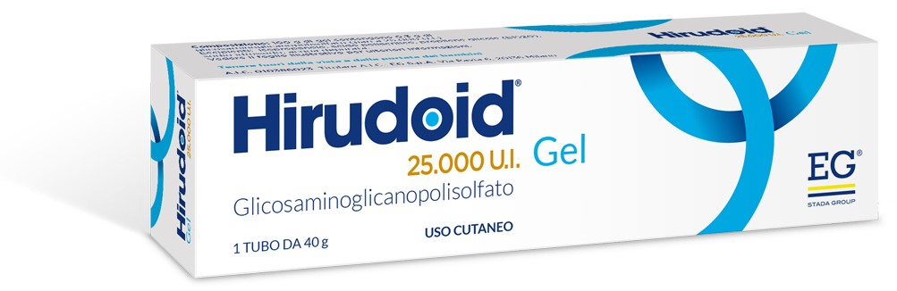 HIRUDOID 25000UI*GEL 40G - Fontenova srl