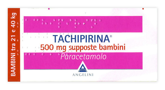 TACHIPIRINA*BB 10SUPP 500MG - Fontenova srl