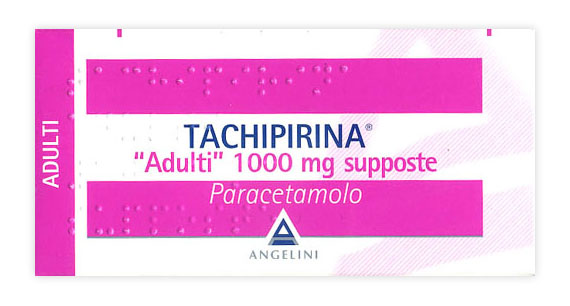 TACHIPIRINA*AD 10SUPP 1000MG - Fontenova srl