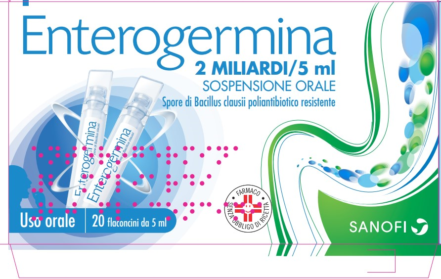 ENTEROGERMINA*OS 20FL 2MLD/5ML - Fontenova srl