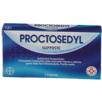 PROCTOSEDYL*6SUPPOSTE - Fontenova srl