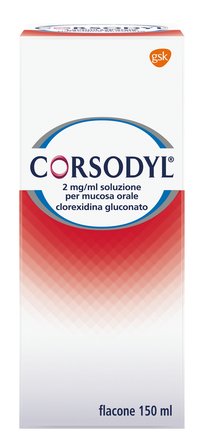 CORSODYL*SOLUZ 150ML 200MG/100 - Fontenova srl