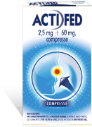 ACTIFED*12CPR 2,5MG+60MG - Fontenova srl