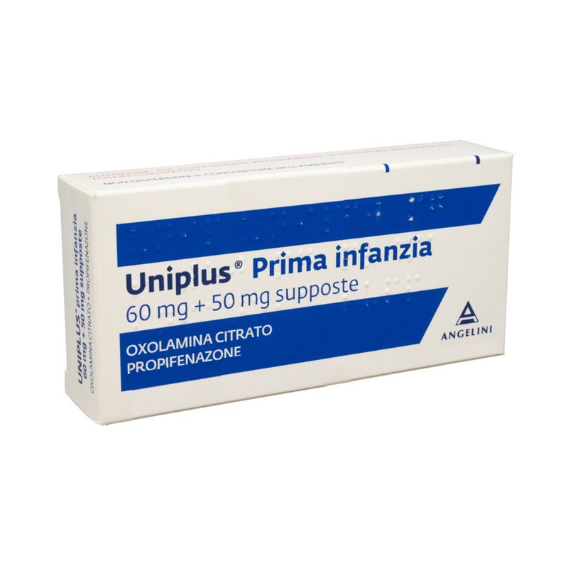 UNIPLUS*PRIMA INF 10SUPP 60MG+ - Fontenova srl