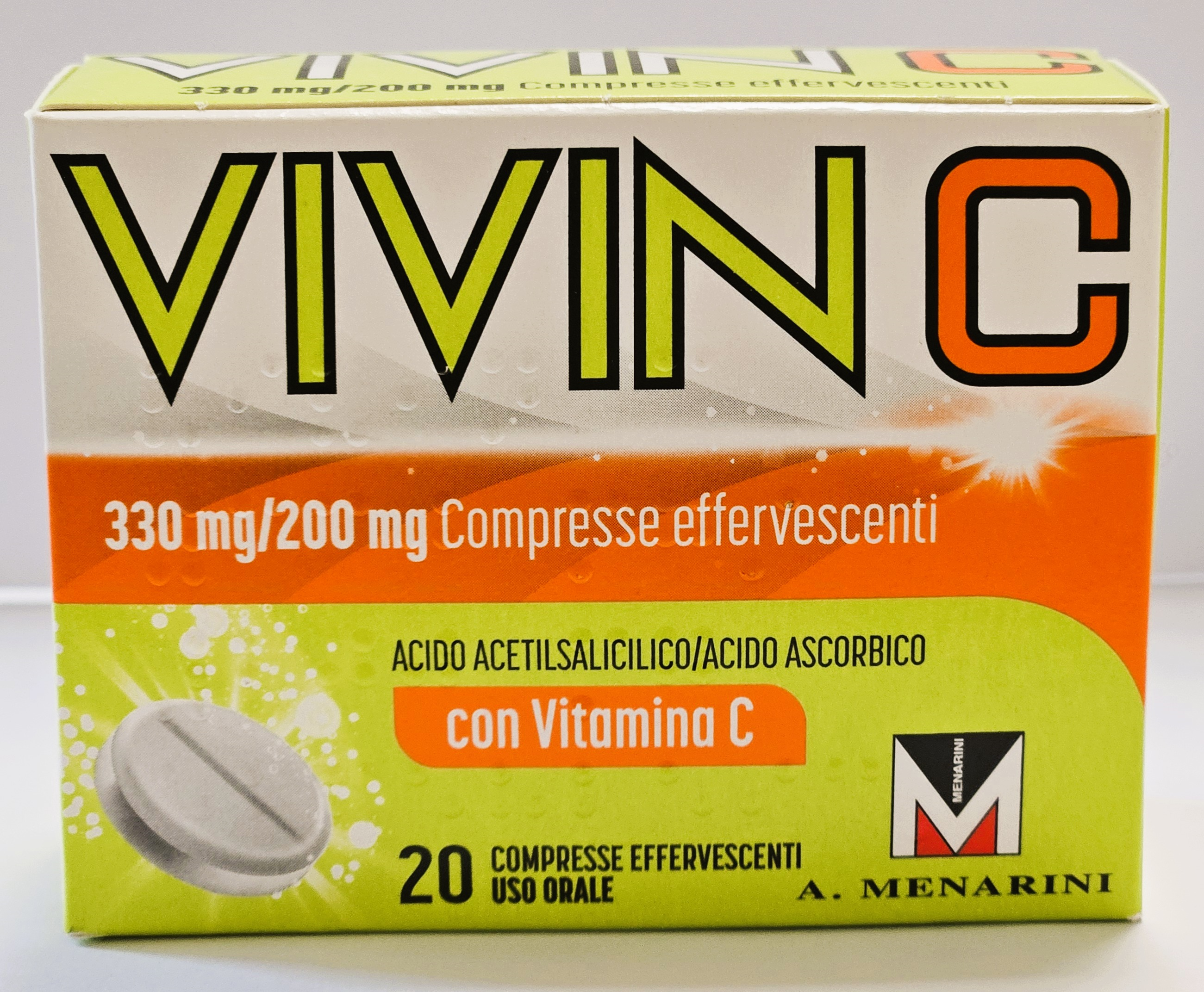 VIVIN C*20CPR EFF 330MG+200MG - Fontenova srl
