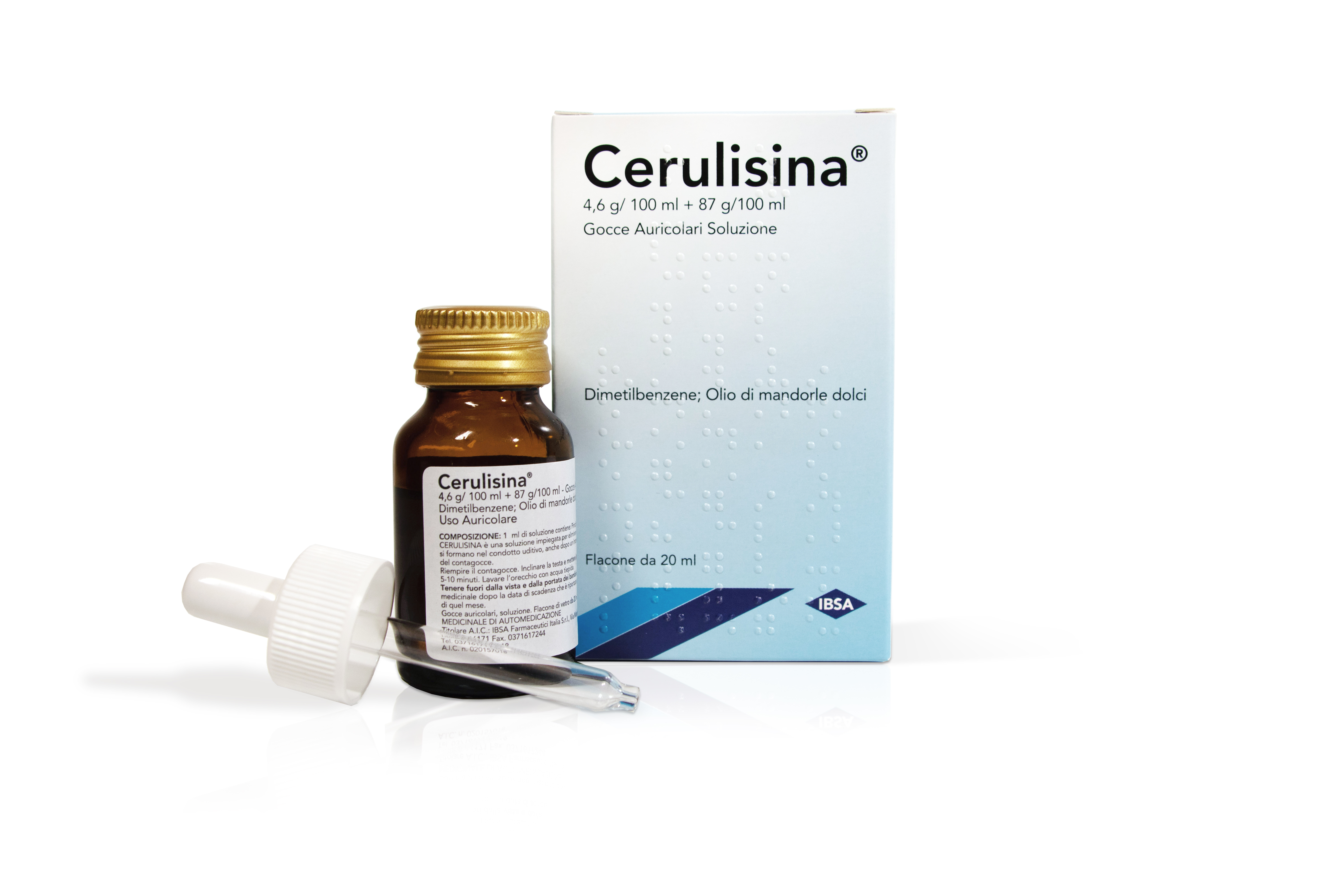 CERULISINA*GTT OTO FL 20ML - Fontenova srl
