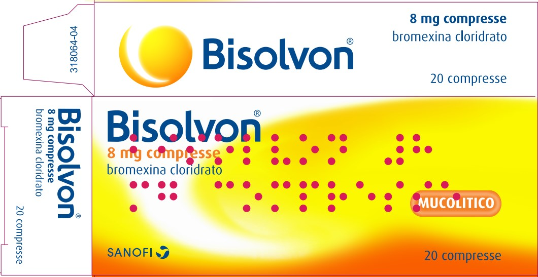 BISOLVON*20CPR 8MG - Fontenova srl