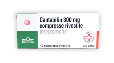 CANTABILIN*40CPR RIV 300MG - Fontenova srl