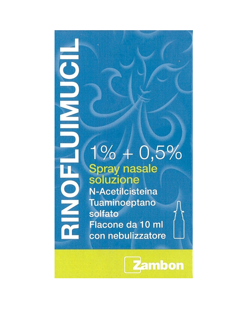 RINOFLUIMUCIL*SPRAY NAS 10ML - Fontenova srl