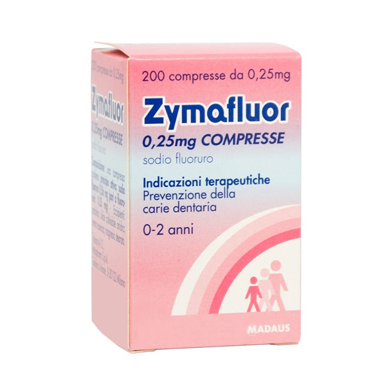 ZYMAFLUOR*200CPR 0,25MG - Fontenova srl