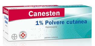 CANESTEN*POLV CUT 1FL 30G 1% - Fontenova srl