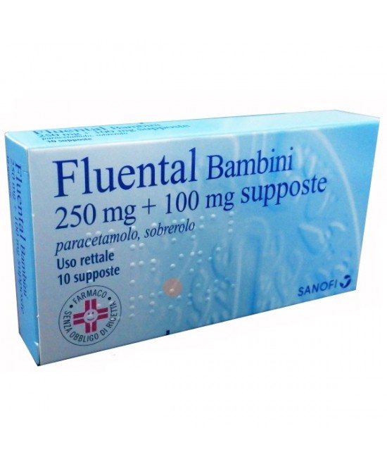 FLUENTAL*BB 10SUPP 250+100MG - Fontenova srl