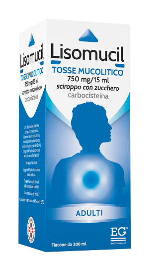 LISOMUCIL TOSSE MUC*AD SCIR 5% - Fontenova srl