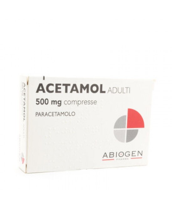ACETAMOL*AD 20CPR 500MG - Fontenova srl