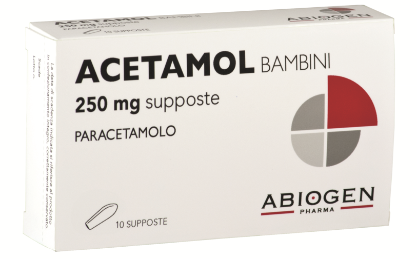 ACETAMOL*BB 10SUPP 250MG - Fontenova srl