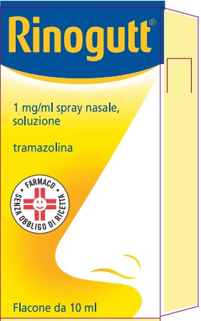RINOGUTT*SPRAY NASALE 10ML - Fontenova srl