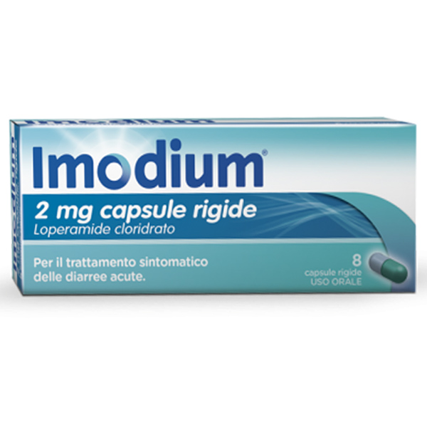 IMODIUM*8CPS 2MG - Fontenova srl