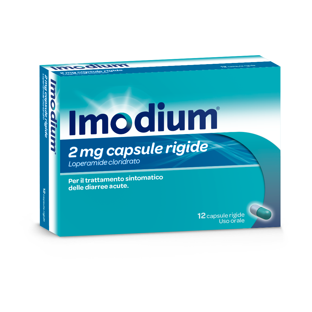 IMODIUM*12CPS 2MG - Fontenova srl