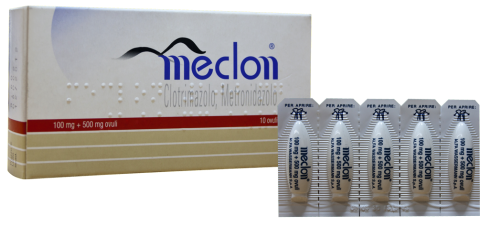 MECLON*10 OVULI VAG 100+500MG - Fontenova srl