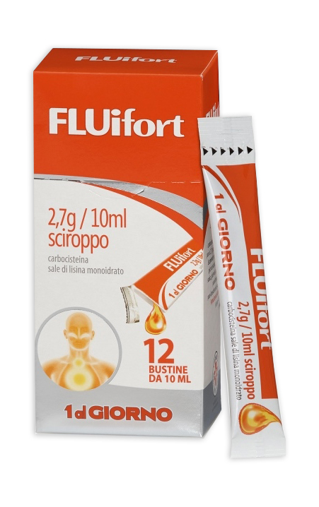 FLUIFORT*SCIR 12BUST 2,7G/10ML - Fontenova srl