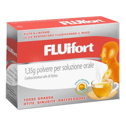 FLUIFORT*12BUST OS POLV 1,35G - Fontenova srl