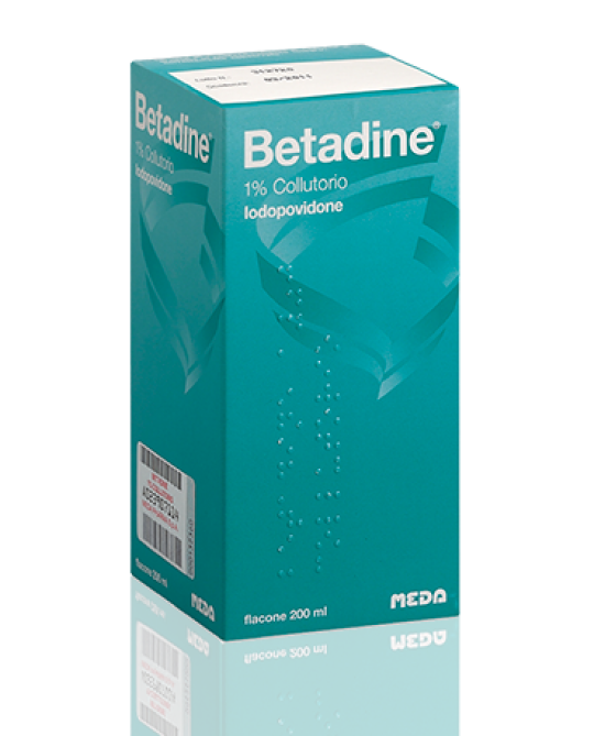BETADINE*COLLUT FL 200ML 1% - Fontenova srl