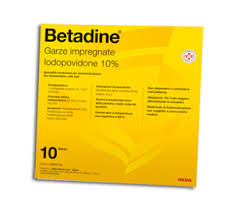 BETADINE*10GARZE IMPREGN 10x10 - Fontenova srl