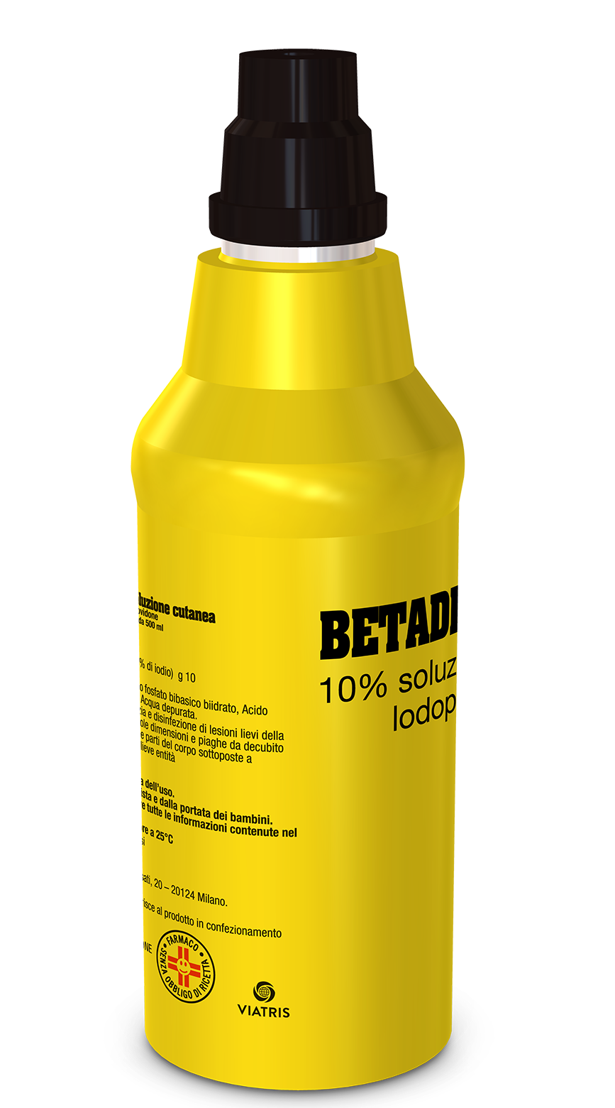 BETADINE*SOL CUT FL 500ML 10% - Fontenova srl