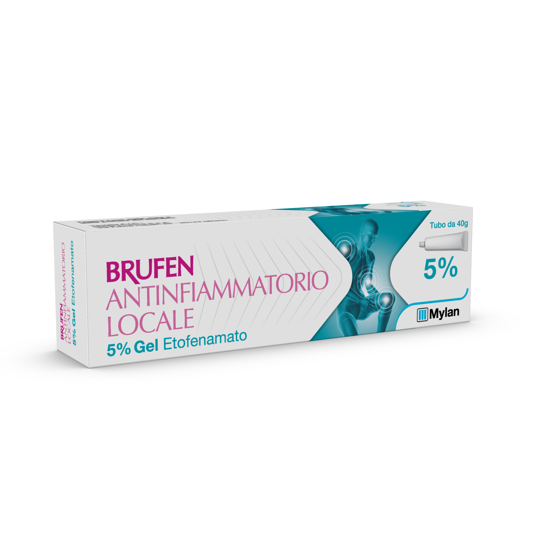 BRUFEN ANTINFIAMMAT*GEL 40G 5% - Fontenova srl