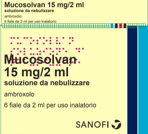 MUCOSOLVAN*NEBUL 6F 15MG 2ML - Fontenova srl