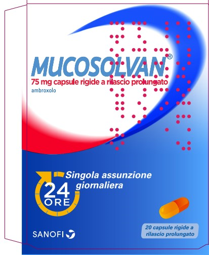 MUCOSOLVAN*20CPS 75MG RP - Fontenova srl