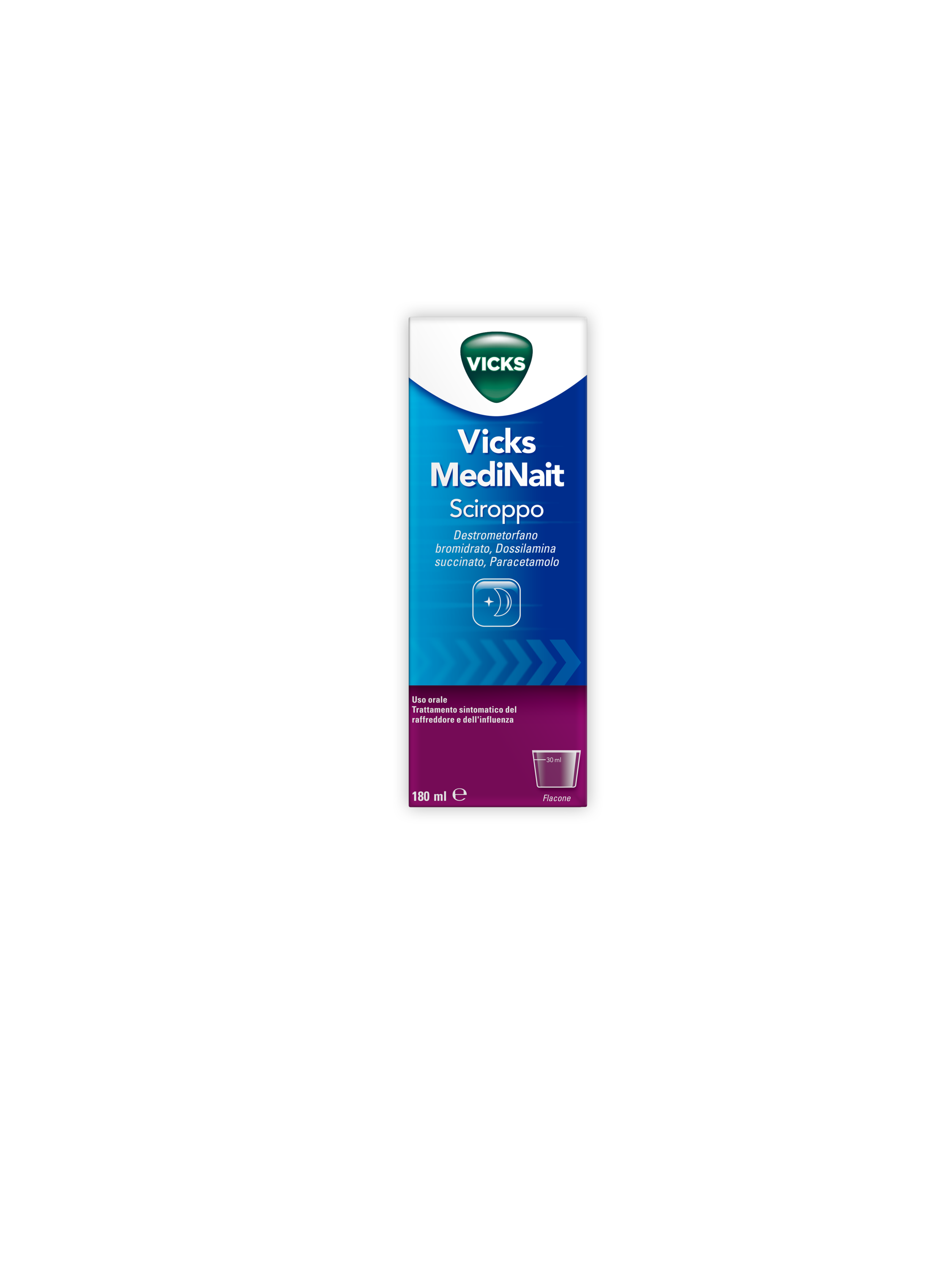 VICKS MEDINAIT*SCIR 180ML - Fontenova srl