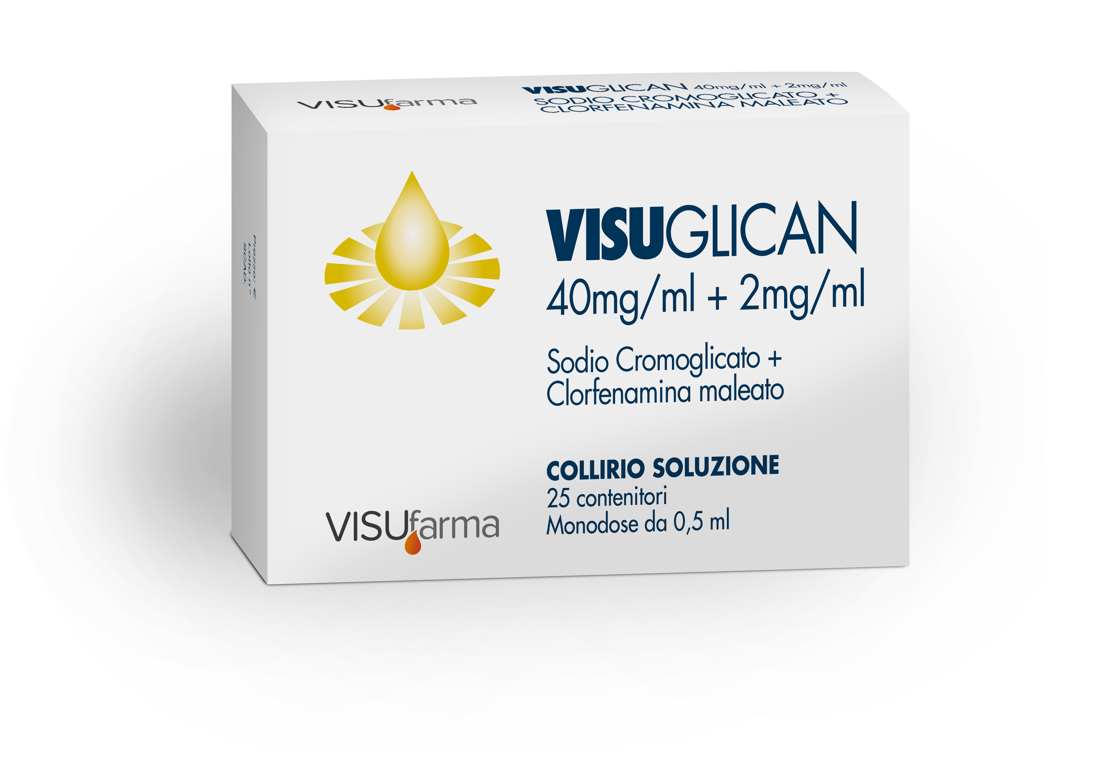 VISUGLICAN*COLL 25D 40+2MG/ML - Fontenova srl