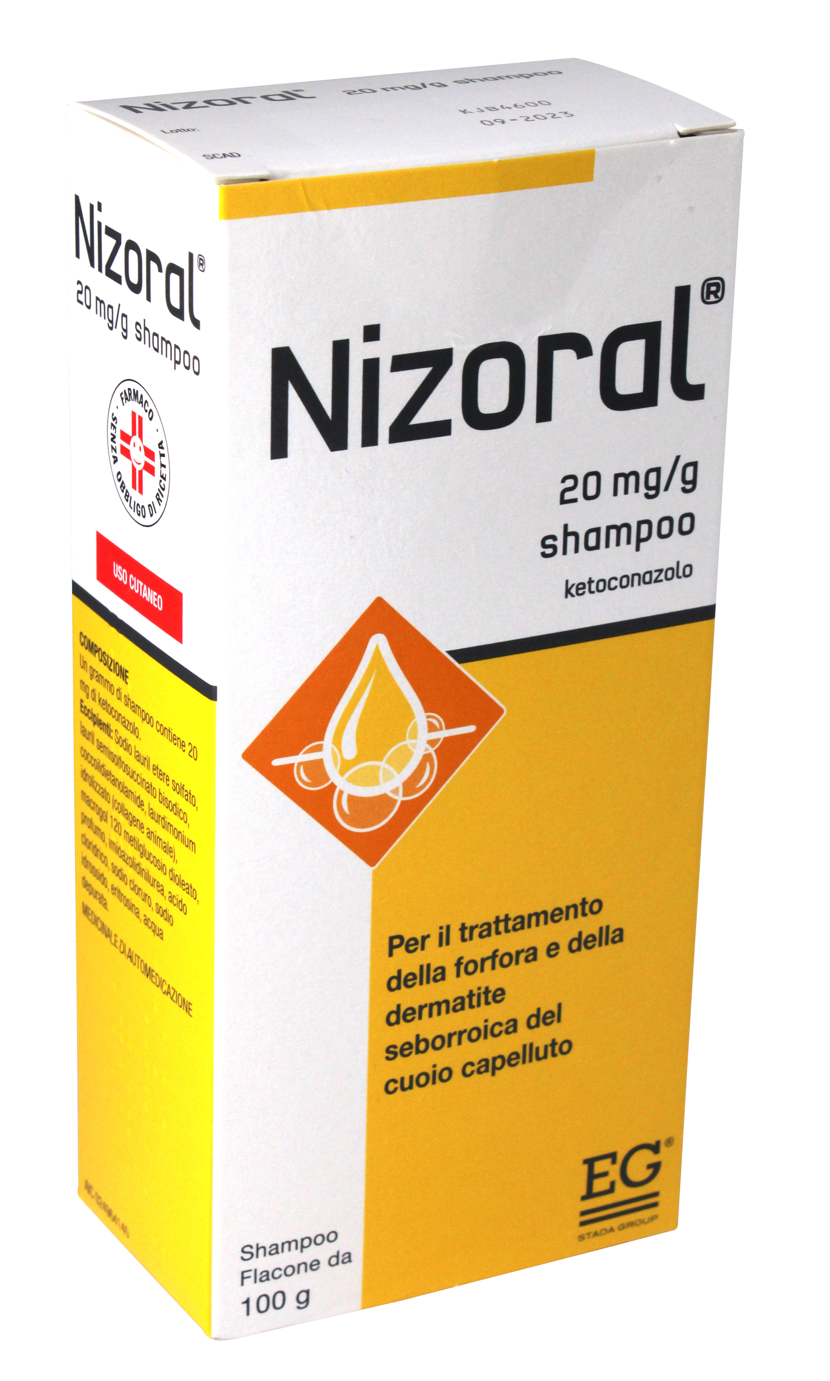 NIZORAL*SHAMPOO FL 100G 20MG/G - Fontenova srl