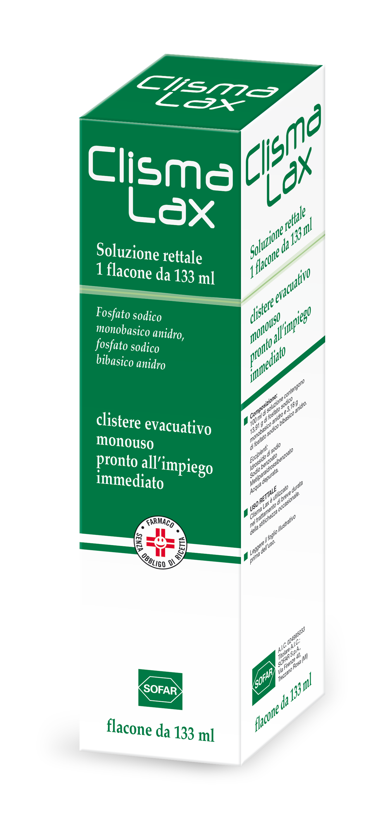 CLISMALAX*1CLISMA 133ML - Fontenova srl