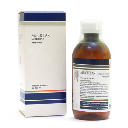 MUCICLAR*SCIR 200ML 15MG/5ML - Fontenova srl