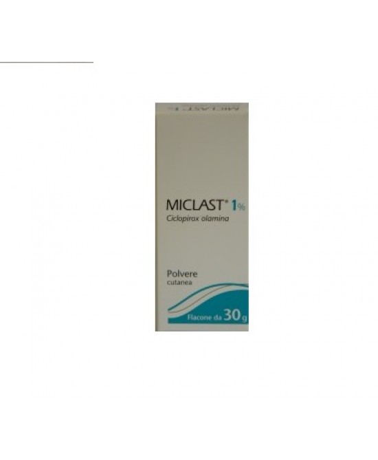 MICLAST*POLV CUT FL 30G 10MG/G - Fontenova srl