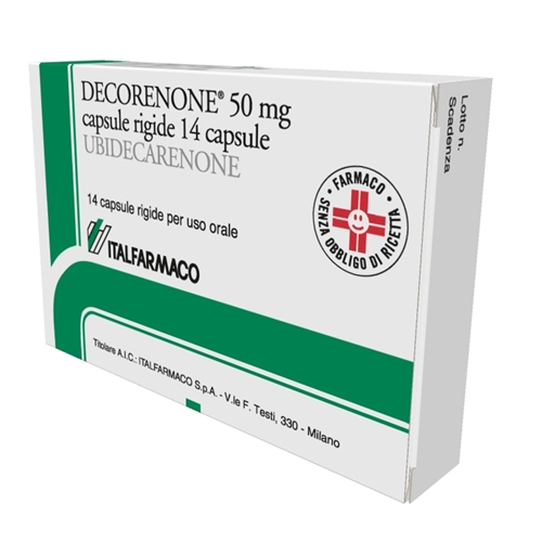 DECORENONE*14CPS 50MG - Fontenova srl