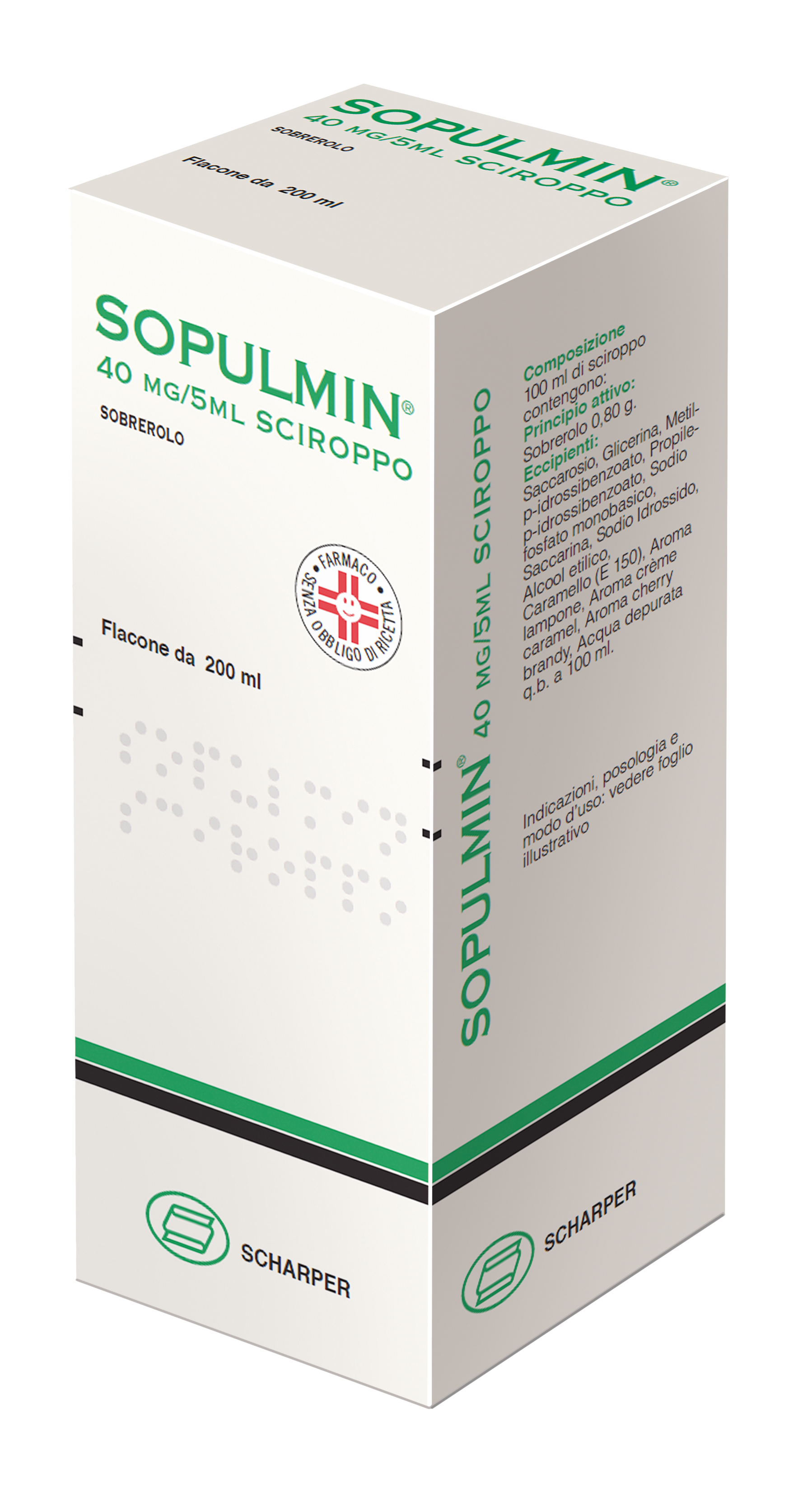 SOPULMIN*SCIR 200ML 0,8G/100ML - Fontenova srl