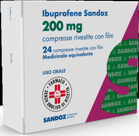 IBUPROFENE SAN*24CPR RIV 200MG - Fontenova srl