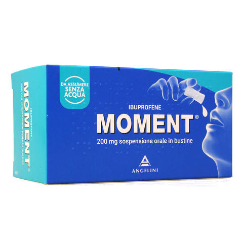 MOMENT*OS SOSP 8BUST 200MG - Fontenova srl