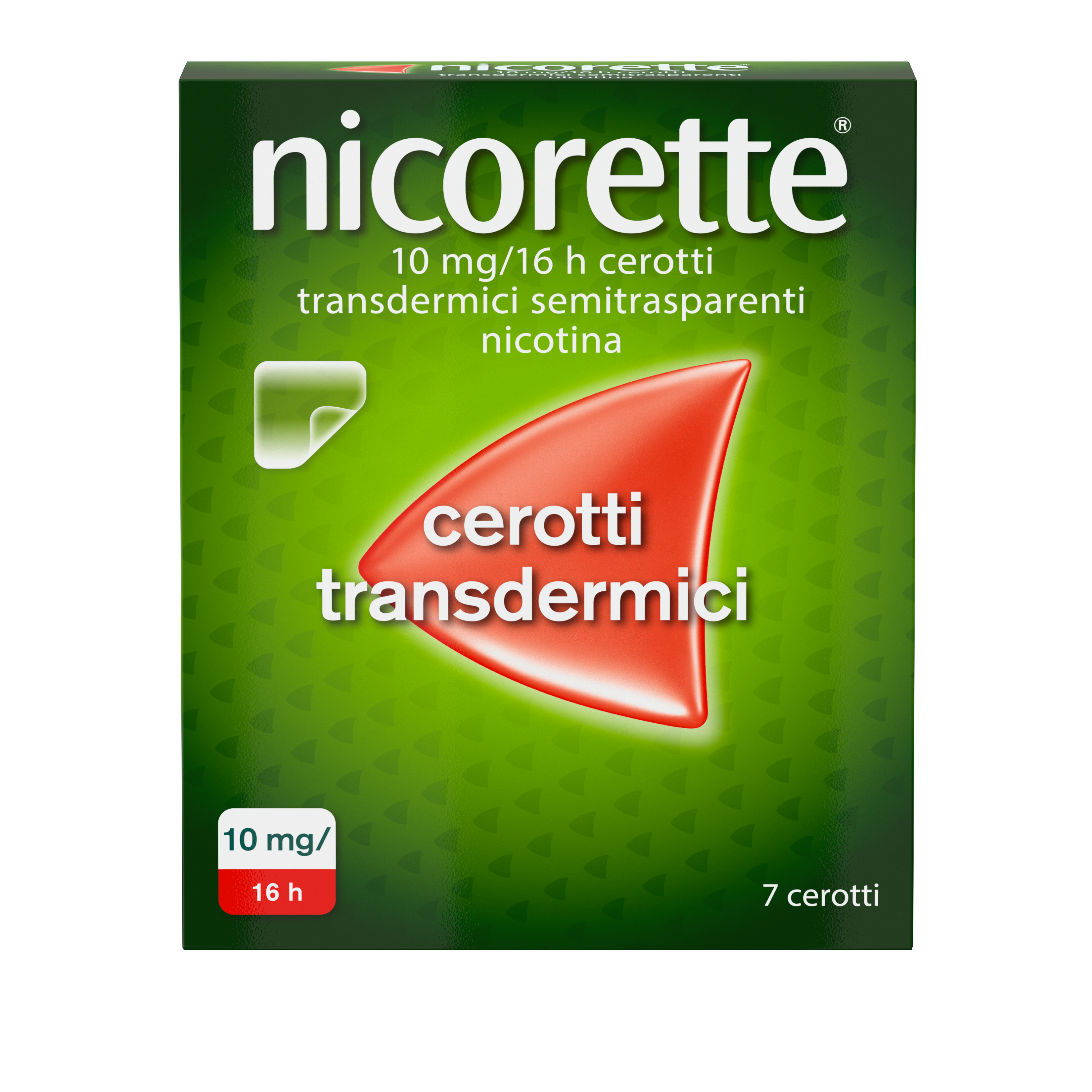 NICORETTE*7CER TRANSD 10MG/16H - Fontenova srl